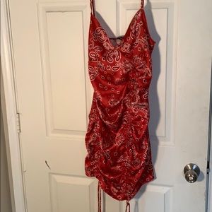 Red Bandanna Dress